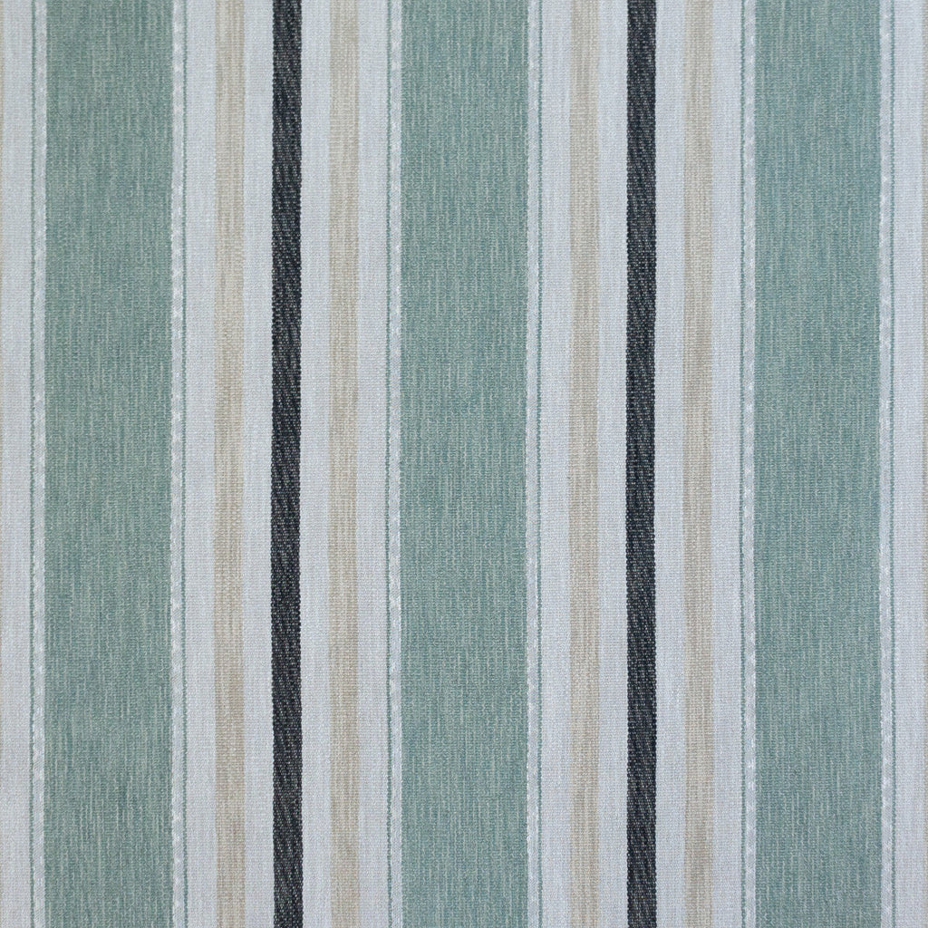 Samples and Purchasing available for Albuquerque - Agua Turquoise By Gaston Y Daniela | Gaston Rio Grande |Stripes  Upholstery  at Designer Wallcoverings and Fabrics