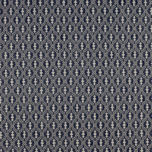 Aztec - Azul Marino Blue By Gaston Y Daniela | Gaston Uptown |Global  Upholstery Weave