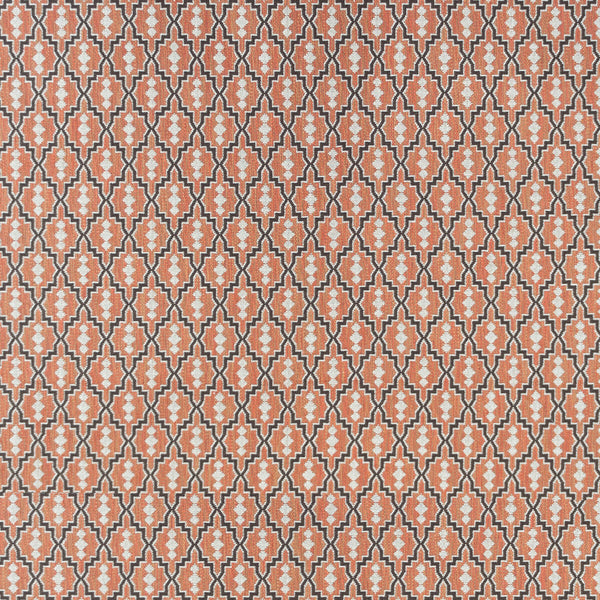 Aztec - Coral Orange By Gaston Y Daniela | Gaston Rio Grande | Global Upholstery