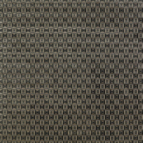 Luisa - Topo Brown By Gaston Y Daniela | Lorenzo Castillo Ii |Modern Geometric Upholstery Velvet