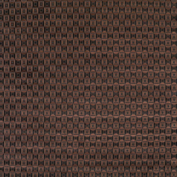 Luisa - Tabaco Brown By Gaston Y Daniela | Lorenzo Castillo Ii |Modern Geometric Upholstery Velvet
