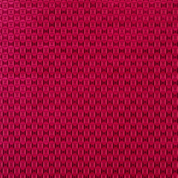 Luisa - Frambuesa Pink By Gaston Y Daniela | Lorenzo Castillo Ii |Modern Geometric Upholstery Velvet