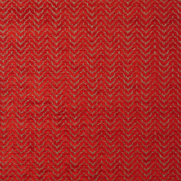 Sella - Rojo Red By Gaston Y Daniela | Lorenzo Castillo Ii |Herringbone/Tweed Texture Upholstery Chenille