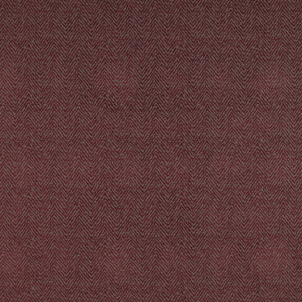 Santa Ana - Rojo Red By Gaston Y Daniela | Madrid |Herringbone/Tweed Animal Skins Upholstery Chenille