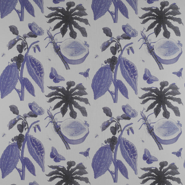 Retiro - Azul Blue By Gaston Y Daniela | Madrid |Botanical & Floral  Multipurpose Print