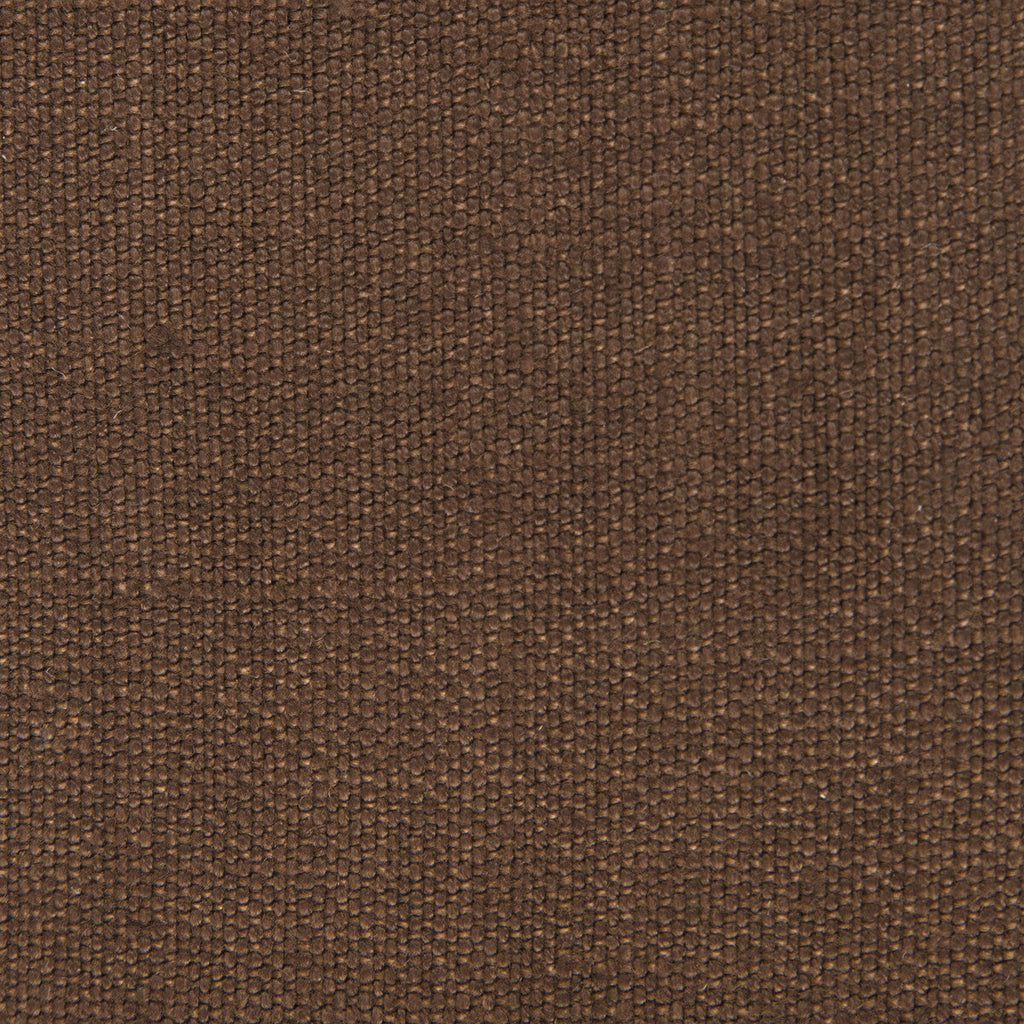 Samples and Purchasing available for Nicaragua - Tabaco Brown By Gaston Y Daniela | Basics |Solid Texture Upholstery Linen at Designer Wallcoverings and Fabrics
