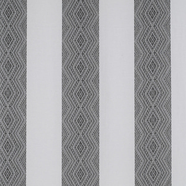 Pianosa - Onyx Black By Gaston Y Daniela | Tierras | Stripes Drapery Linen