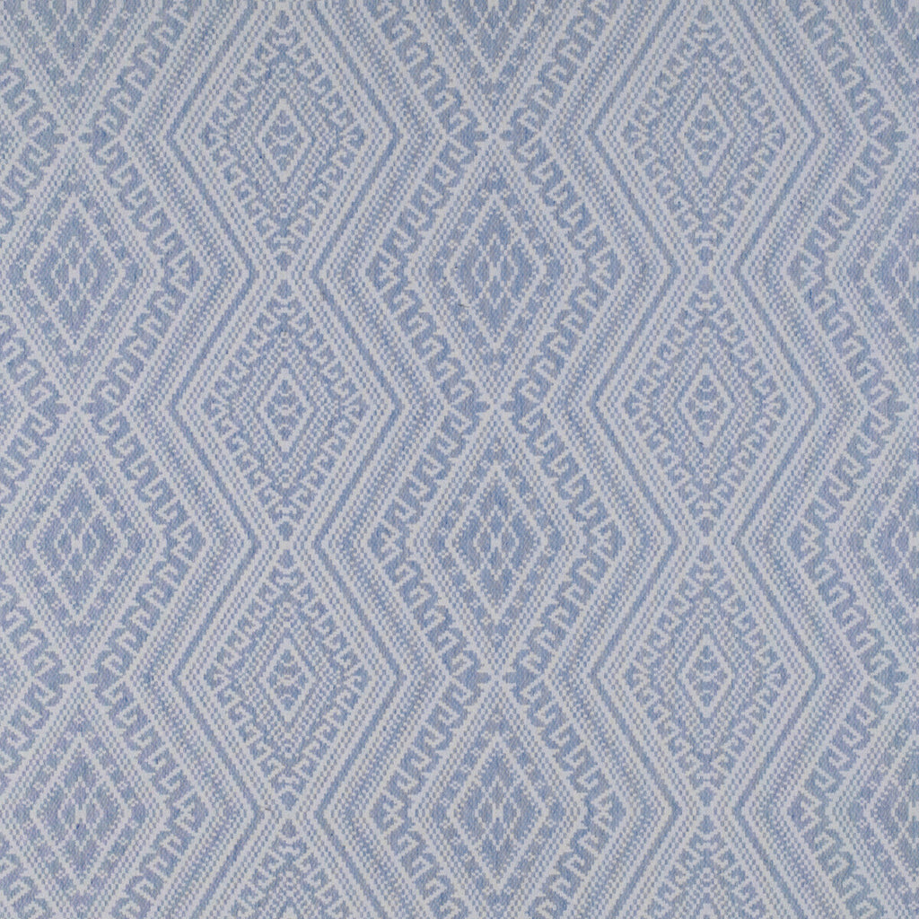 Samples and Purchasing available for Estromboli - Azul Claro Blue By Gaston Y Daniela | Tierras | Geometric Drapery Linen at Designer Wallcoverings and Fabrics