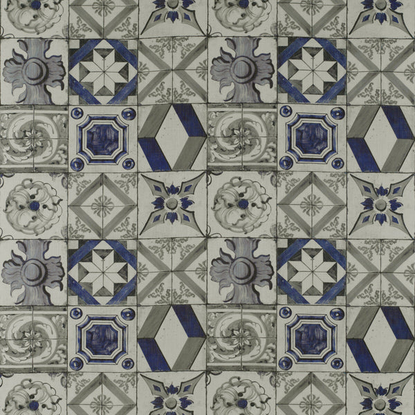 Trastevere - Azul/Gris Multi By Gaston Y Daniela | Tierras |  Multipurpose Print