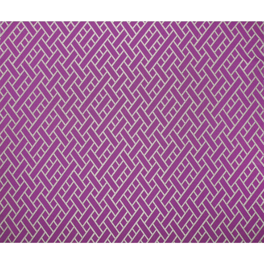 Samples and Purchasing available for Nairobi - Rosa Fuschia By Gaston Y Daniela | Gaston Africalia |Lattice/Scrollwork  Upholstery Weave at Designer Wallcoverings and Fabrics