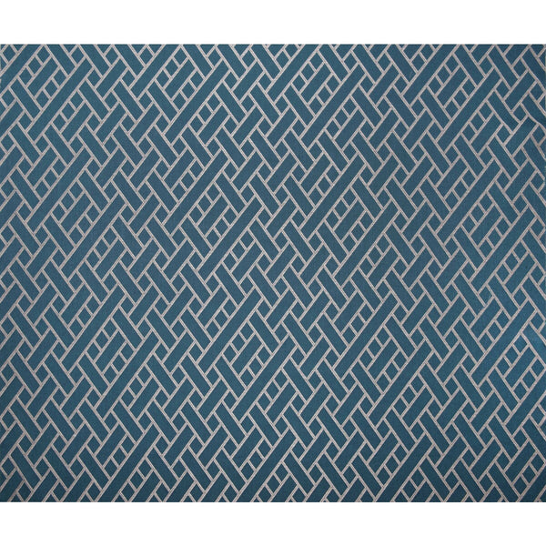 Nairobi - Oceano Turquoise By Gaston Y Daniela | Gaston Africalia |Lattice/Scrollwork  Upholstery Weave