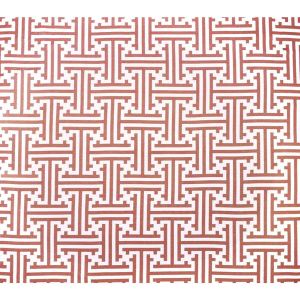 Clark - Rojo White By Gaston Y Daniela | Gaston Africalia |Lattice/Scrollwork Geometric Upholstery Indoor / Outdoor