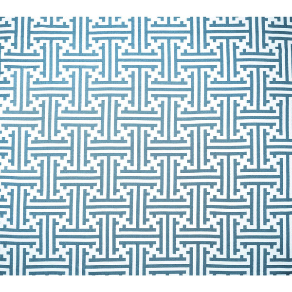 Clark - Turquesa White By Gaston Y Daniela | Gaston Africalia |Lattice/Scrollwork Geometric Upholstery Indoor / Outdoor