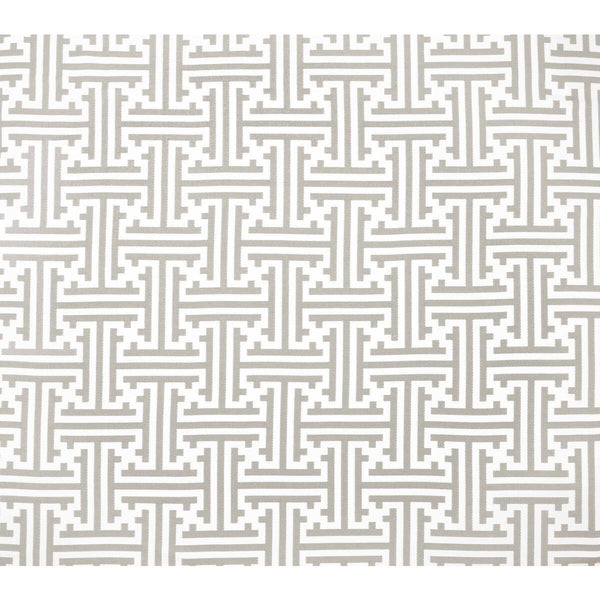 Clark - Beige White By Gaston Y Daniela | Gaston Africalia |Lattice/Scrollwork Geometric Upholstery Indoor / Outdoor