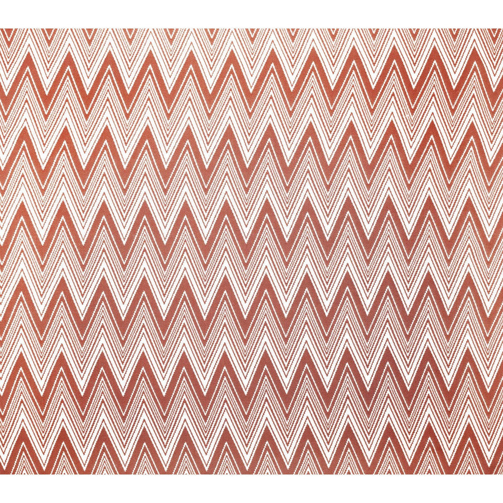 Samples and Purchasing available for Grace - Rojo White By Gaston Y Daniela | Gaston Africalia |Flamestitch Geometric Upholstery Indoor / Outdoor at Designer Wallcoverings and Fabrics