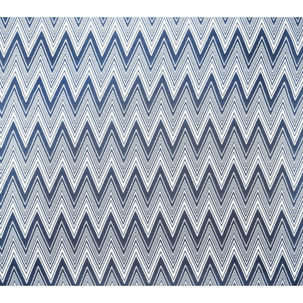 Samples and Purchasing available for Grace - Navy White By Gaston Y Daniela | Gaston Africalia |Flamestitch Geometric Upholstery Indoor / Outdoor at Designer Wallcoverings and Fabrics