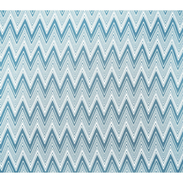 Grace - Turquesa White By Gaston Y Daniela | Gaston Africalia |Flamestitch Geometric Upholstery Indoor / Outdoor