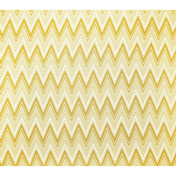 Grace - Amarillo White By Gaston Y Daniela | Gaston Africalia |Flamestitch Geometric Upholstery Indoor / Outdoor