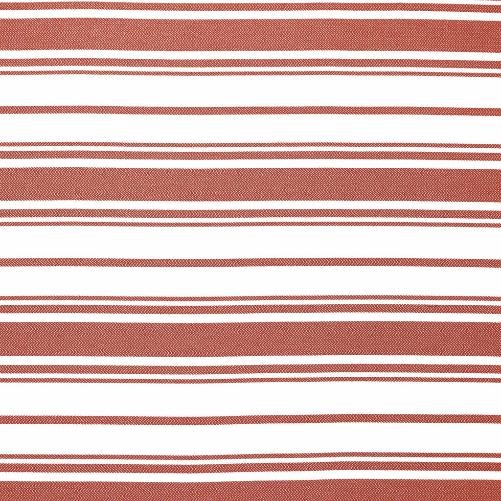 Samples and Purchasing available for John - Rojo White By Gaston Y Daniela | Gaston Africalia | Stripes Upholstery Indoor / Outdoor at Designer Wallcoverings and Fabrics