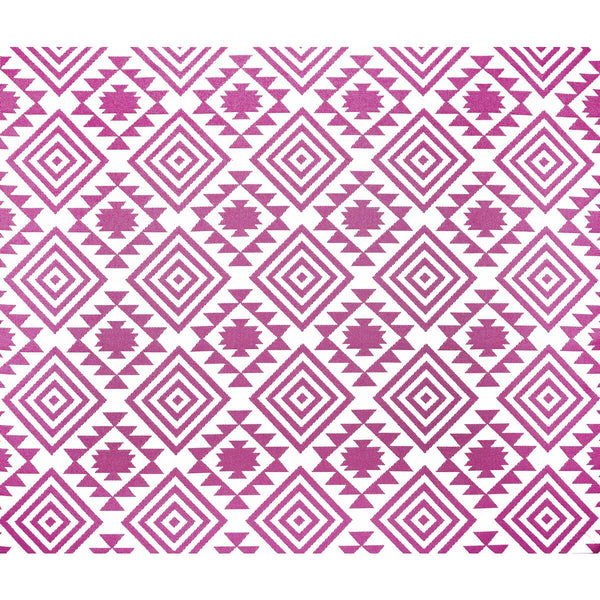 Ava - Frambuesa White By Gaston Y Daniela | Gaston Africalia |Global Ikat/Southwest/Kilims Upholstery Indoor / Outdoor