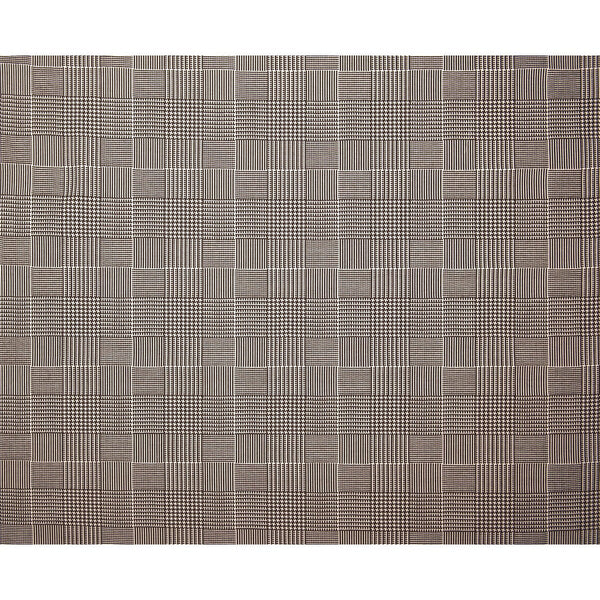 Blixen - Marron Chocolate By Gaston Y Daniela | Gaston Africalia |Geometric Texture Upholstery Embroidery