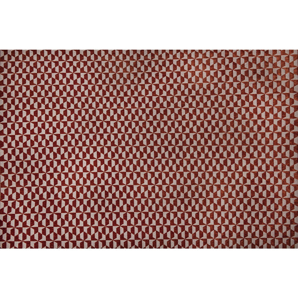 Mombasa - Naranja Orange By Gaston Y Daniela | Gaston Africalia |Geometric Small Scale Upholstery