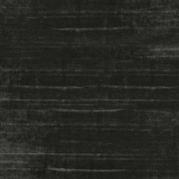 River - Gris Medio Black By Gaston Y Daniela | Gaston Africalia |Solid Texture Upholstery Velvet