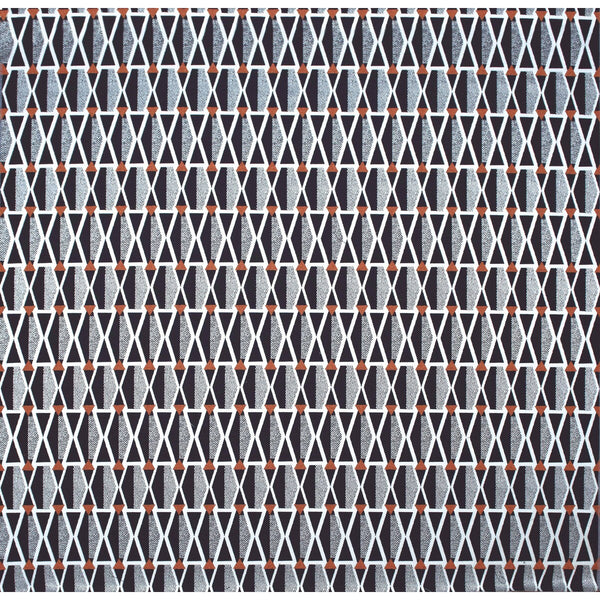 Hepburn - Naranja  Orange By Gaston Y Daniela | Gaston Africalia |Global Geometric Upholstery