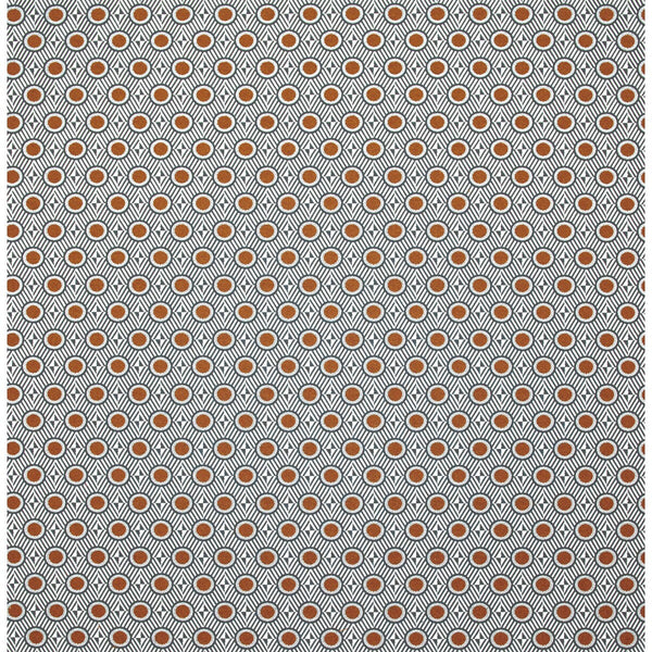 Morley - Naranja  Orange By Gaston Y Daniela | Gaston Africalia |Dots Geometric Upholstery Weave