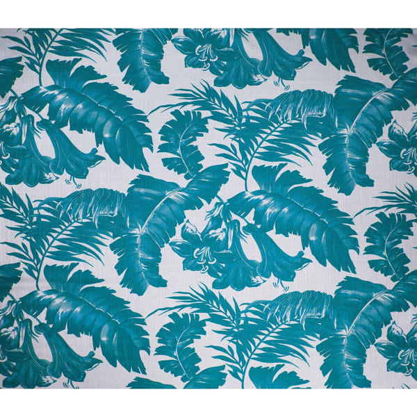 Plantation - Azul Oceano Blue By Gaston Y Daniela | Gaston Africalia |Botanical & Floral  Multipurpose Print
