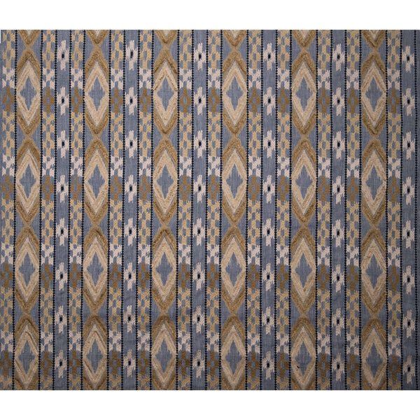 Queen - Demi/Camel  Grey By Gaston Y Daniela | Gaston Africalia |Global Ikat/Southwest/Kilims Upholstery Embroidery
