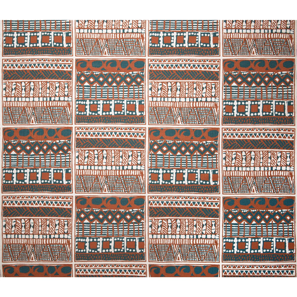 Suajili - Naranja  Orange By Gaston Y Daniela | Gaston Africalia |Global Ikat/Southwest/Kilims Multipurpose Print