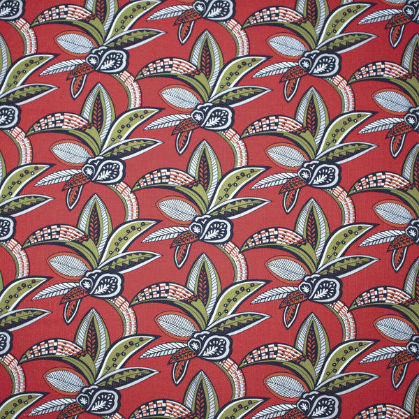 Tanzania - Coral  Coral By Gaston Y Daniela | Gaston Africalia |Botanical & Floral  Multipurpose Print