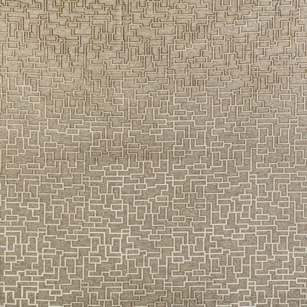 Laberinto - Crudo Neutral By Gaston Y Daniela | Gaston Libreria |Modern Geometric Upholstery Velvet