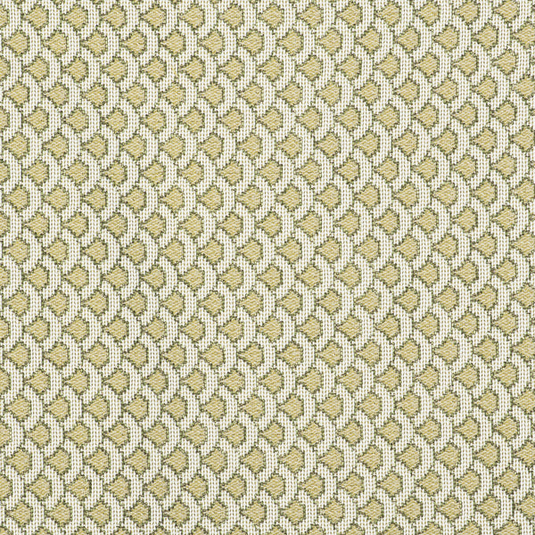 Ondas - Verde White By Gaston Y Daniela | Gaston Libreria |Flamestitch Small Scale Upholstery Indoor / Outdoor