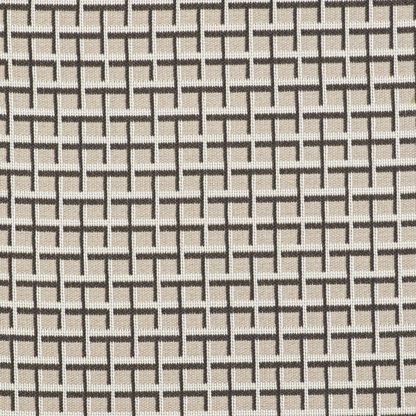 Rejas - Tostado Beige By Gaston Y Daniela | Gaston Libreria |Geometric Small Scale Upholstery Indoor / Outdoor