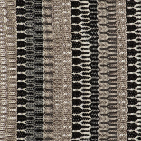 Costuras - Marron Neutral By Gaston Y Daniela | Gaston Libreria |Flamestitch Small Scale Upholstery Indoor / Outdoor