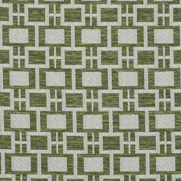 Series - Verde White By Gaston Y Daniela | Gaston Libreria |Geometric Small Scale Upholstery Indoor / Outdoor