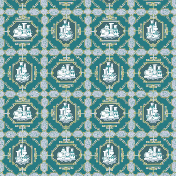 Porcelanas - Esmeralda Teal By Gaston Y Daniela | Gaston Libreria |Novelty  Multipurpose Print