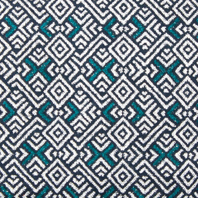 Inca - Oceano White By Gaston Y Daniela | Gaston Nuevo Mundo |Modern Geometric Upholstery