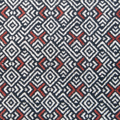 Inca - Rojo White By Gaston Y Daniela | Gaston Nuevo Mundo |Modern Geometric Upholstery