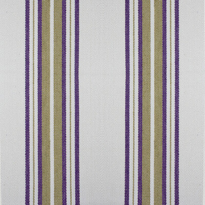 Samples and Purchasing available for Nueva York - Purple/Verde White By Gaston Y Daniela | Gaston Luis Bustamante | Stripes Multipurpose  at Designer Wallcoverings and Fabrics