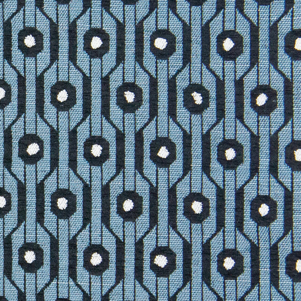 Almirante - Azul Blue By Gaston Y Daniela | Gaston Nuevo Mundo |Modern Geometric Upholstery