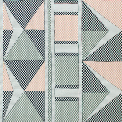 Buena Esperanza - Gris/Rosa Black By Gaston Y Daniela | Gaston Nuevo Mundo |Plaid / Check Geometric Upholstery