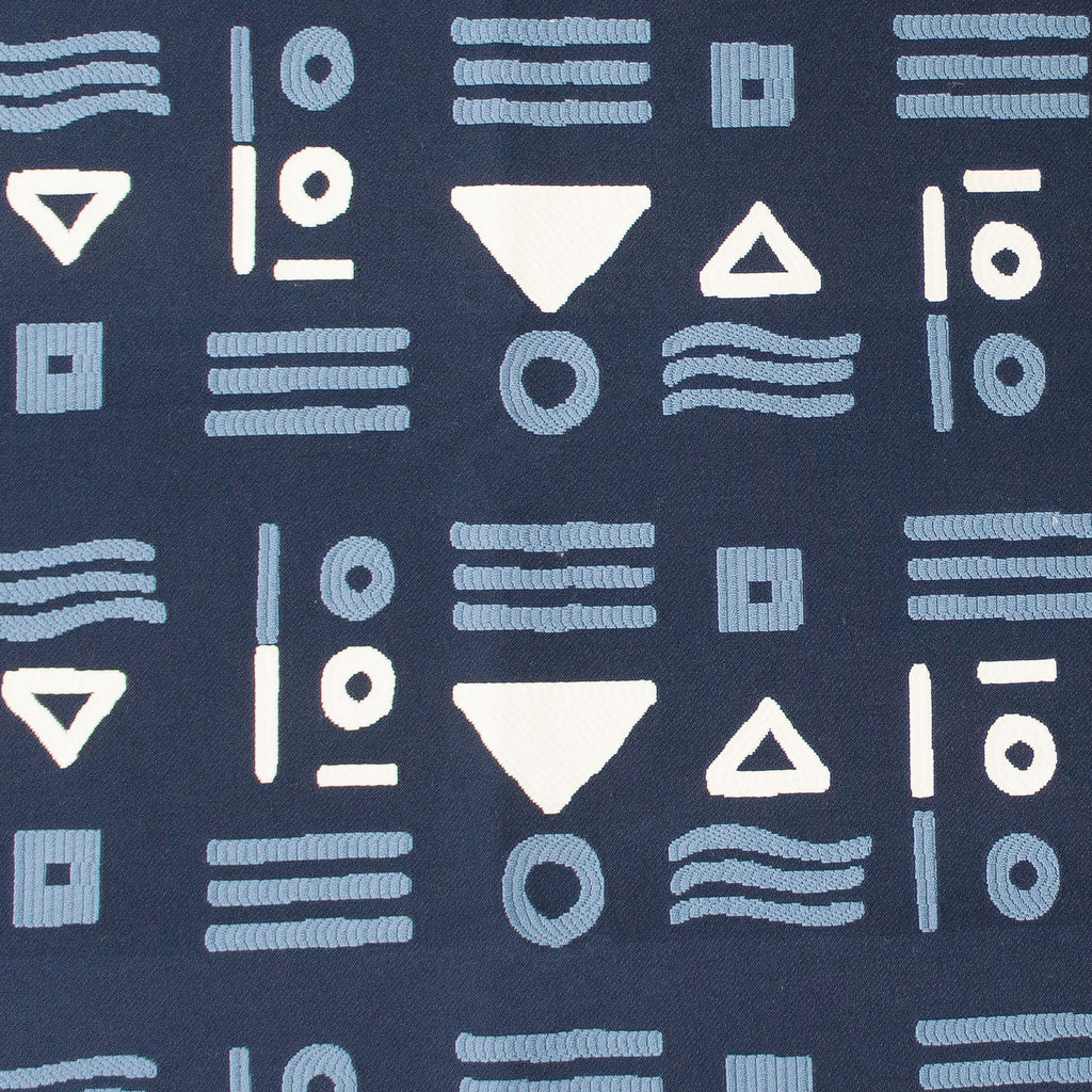 Pinzon - Azul Indigo By Gaston Y Daniela | Gaston Nuevo Mundo | Ikat/Southwest/Kilims Upholstery