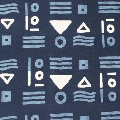 Pinzon - Azul Indigo By Gaston Y Daniela | Gaston Nuevo Mundo | Ikat/Southwest/Kilims Upholstery
