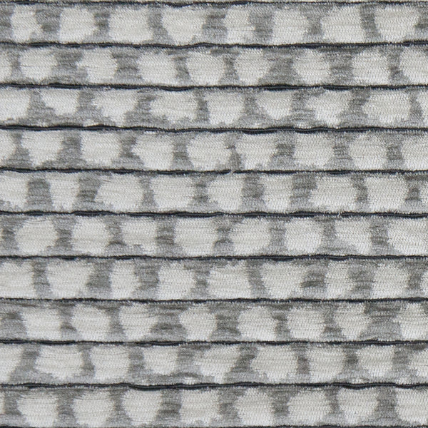 Moguer - Gris Grey By Gaston Y Daniela | Gaston Nuevo Mundo |Geometric Stripes Upholstery Matelasse