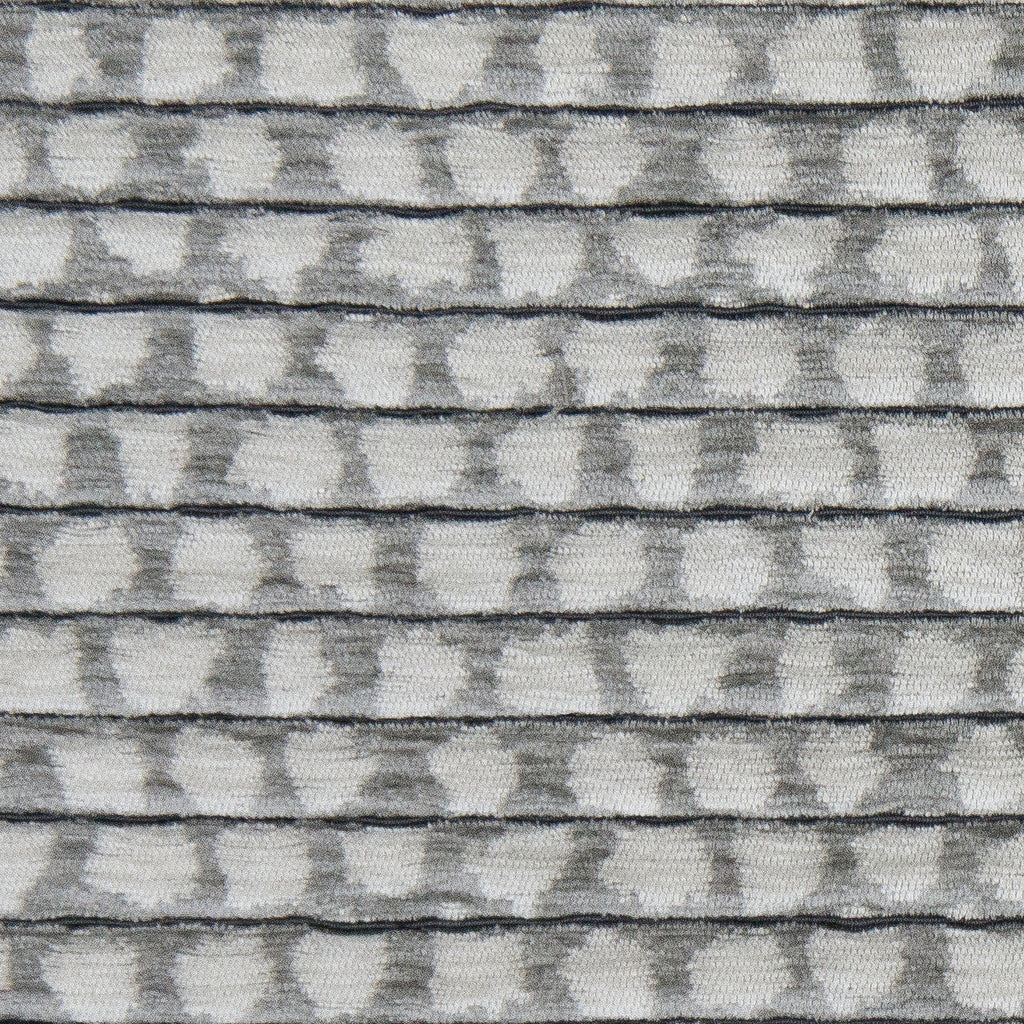 Moguer - Gris Grey By Gaston Y Daniela | Gaston Nuevo Mundo |Geometric Stripes Upholstery Matelasse
