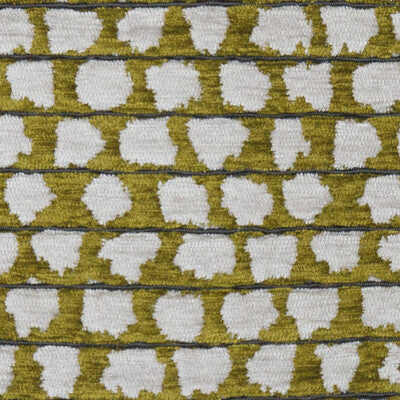 Moguer - Verde Olive Green By Gaston Y Daniela | Gaston Nuevo Mundo |Geometric Stripes Upholstery Matelasse
