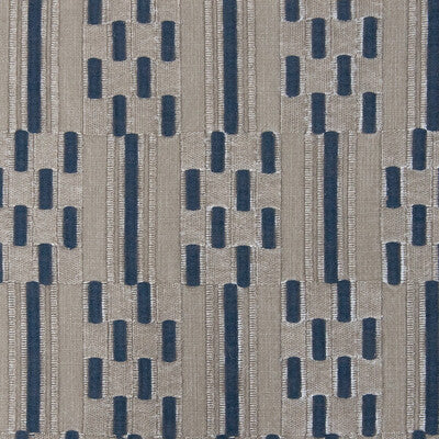 Santa Maria - Marron Brown By Gaston Y Daniela | Gaston Nuevo Mundo |Geometric Texture Upholstery Embroidery